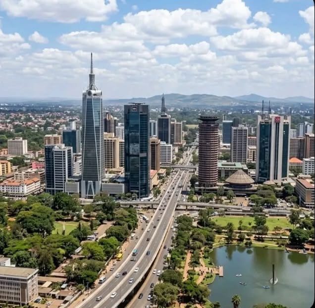 Kenya safari landscape